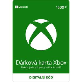  Microsoft Xbox dárková karta 1500 Kč - elektronická licence 

