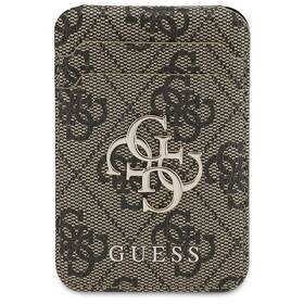 Peněženka Guess 4G Metal Logo MagSafe Cardslot hnědá

