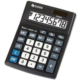 Kalkulačka Eleven CMB801BK, stolní, osmimístná černá

