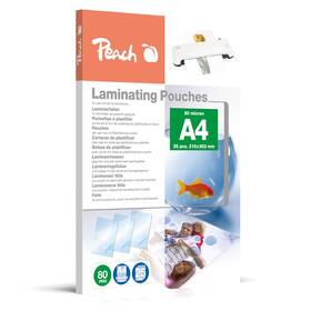Laminovací fólie Peach A4 (216x303mm), 80mic, 25 ks 

