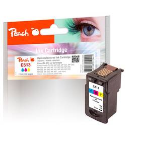 Inkoustová náplň Peach Canon CL-513, 500 stran - CMY 

