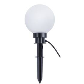 Venkovní svítidlo Reality Bolo, průměr 20 cm černá/bílá

