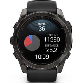 Chytré hodinky Garmin fēnix 8 - 51 mm, AMOLED Sapphire (EU distribuce) černé

