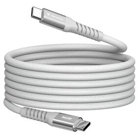 Kabel Verbatim Sync & Charge USB-C/USB-C 60W 1,2m šedý

