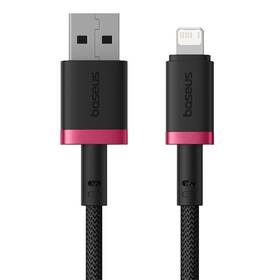 Kabel Baseus Dura USB/Lightning, 2.4A, 2m černý/červený

