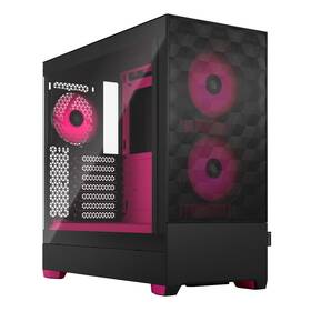 Case FRACTAL DESIGN RGB Magenta Core Tempered Glass Clear Tint černá

