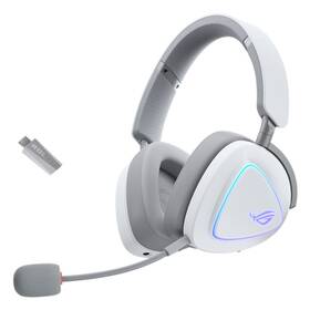 Headset Asus ROG DELTA II, ARGB bílý

