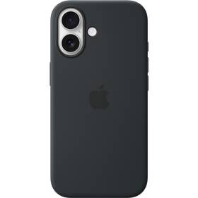 Kryt na mobil Apple iPhone 17 silikonový s MagSafe - černý 
