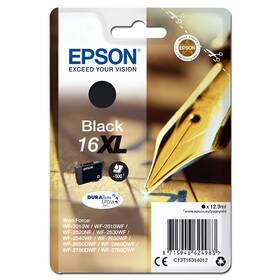 Inkoustová náplň Epson 16XL, 500 stran černá

