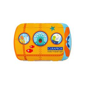 Cestovní sada CURAPROX Travel set KIDS oranžová

