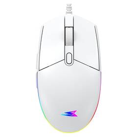 Myš Baracuda CRAB bílá

