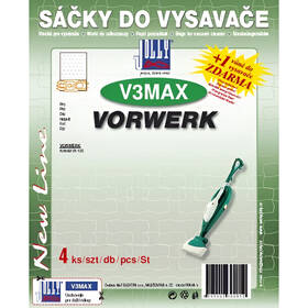 Sáčky do vysavače Jolly MAX V 3 (4 ks) 

