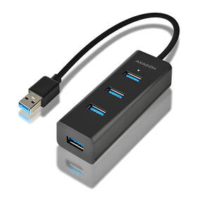 USB Hub Axagon USB / 4x USB 3.0 černý

