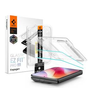 Tvrzené sklo Spigen tR EZ Fit Pro HD na Apple iPhone Duo (2 ks) průhledné

