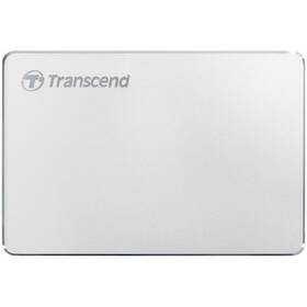 Externí pevný disk 2,5" Transcend 25C3S 1TB, USB-C (3.1 Gen 1) stříbrný

