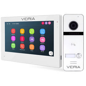 Dveřní videotelefon VERIA 3001-W + VERIA 301 bílý

