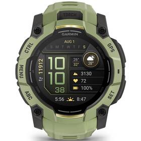 Chytré hodinky Garmin Instinct 3 - 50 mm AMOLED zelené


