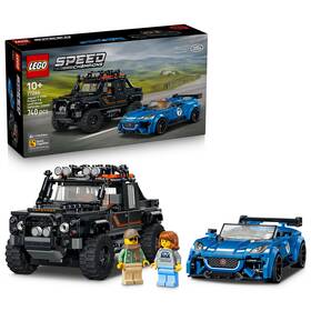 Stavebnice LEGO® Speed Champions 77264 Jaguar Project 7 a Land Rover Defender 


