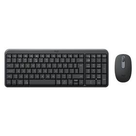Klávesnice s myší Logitech MK250 US layout grafitová barva
