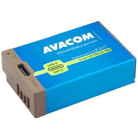 Baterie Avacom Canon LP-E17 Li-Ion 7.4V 950mAh 7Wh modrá

