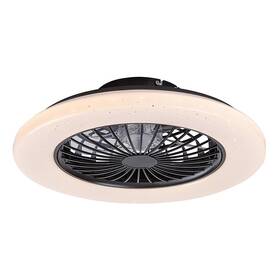 Stropní svítidlo Rabalux Dalfon2, s ventilátorem černé

