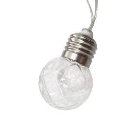 Venkovní svítidlo Trixline TR-603 Dekorativní 10x LED solární řetěz 2m stříbrné

