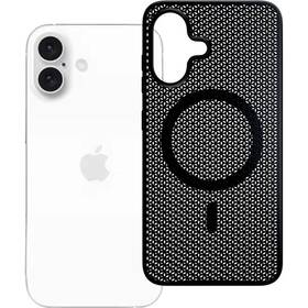 Kryt na mobil 3mk COOLing MagCase na Apple iPhone 16 černá barva
