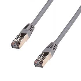 Kabel DATACOM FTP RJ45 Cat.6, 2 m šedý

