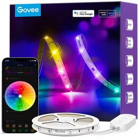 LED pásek Govee WiFi RGBIC Smart LED PRO, 5m 

