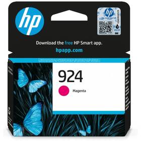 Inkoustová náplň HP 924, 400 stran purpurová

