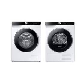 Set výrobků Samsung WW90DG6U85LKU4 + DV90DG6845LKU4 bílá barva
