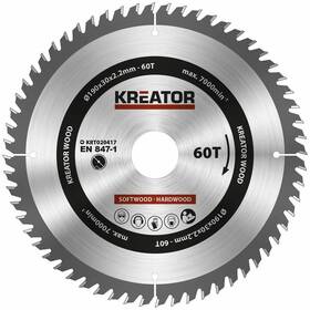 Kotouč pilový Kreator KRT020417 190mm 60T 
