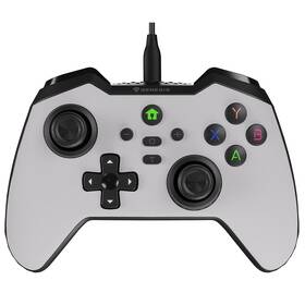 Gamepad Genesis MANGAN 300 pro PC, Switch bílý

