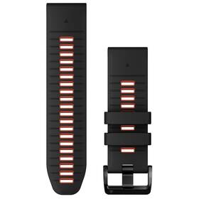 Řemínek Garmin QuickFit (26 mm) černý/červený

