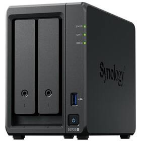 Datové úložiště (NAS) Synology DS725+ černé

