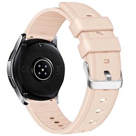 Řemínek RhinoTech univerzální silikonový Quick Release 22mm růžový

