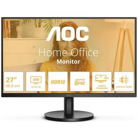 Monitor AOC U27B3M černý

