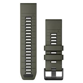 Řemínek Garmin QuickFit (26 mm) černý/zelený

