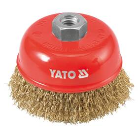 Kartáč drátěný YATO M14 x 100 mm 

