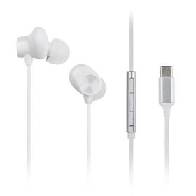 Sluchátka Panasonic RP-TCM225, USB-C bílá

