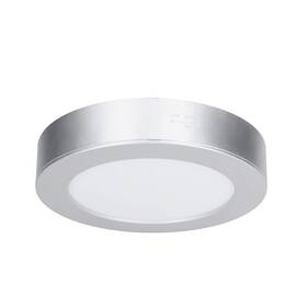 Stropní svítidlo Solight WD240-S 12 W, 3CCT, průměr 17 cm stříbrná barva
