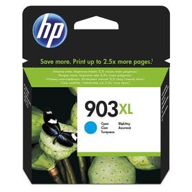Inkoustová náplň HP 903XL, 825 stran azurová

