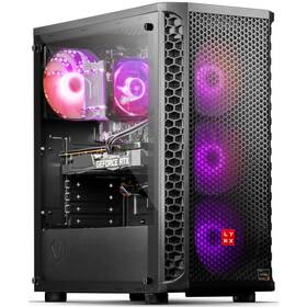 Herní počítač Lynx Challenger + Norton 360 STANDARD 10 GB + VPN 1 uživatel/1 zařízení na 1 rok černá barva
