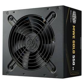 Zdroj Cooler Master MWE Gold V3 550W, 80+ Gold, ATX 3.1 černý

