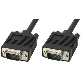 Kabel AQ VGA (15pin) s konektory VGA M / VGA M, 2 m 

