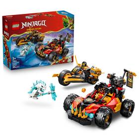 Stavebnice LEGO® NINJAGO® 71864 Kombinovatelná vozidla Kaie a Colea 

