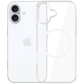 Kryt na mobil 3mk Clear MagCase na Apple iPhone 17 průhledný

