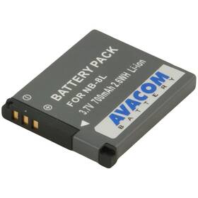 Baterie Avacom Canon NB-8L Li-Ion 3.7V 700mAh 2.6Wh šedá

