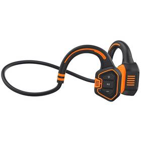 Sluchátka Evolveo BoneSwim MP3 16GB oranžová

