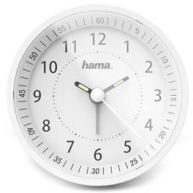 Budík Hama Roundly bílý

